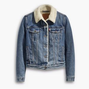 ORIGINAL SHERPA TRUCKER JACKET NWOT